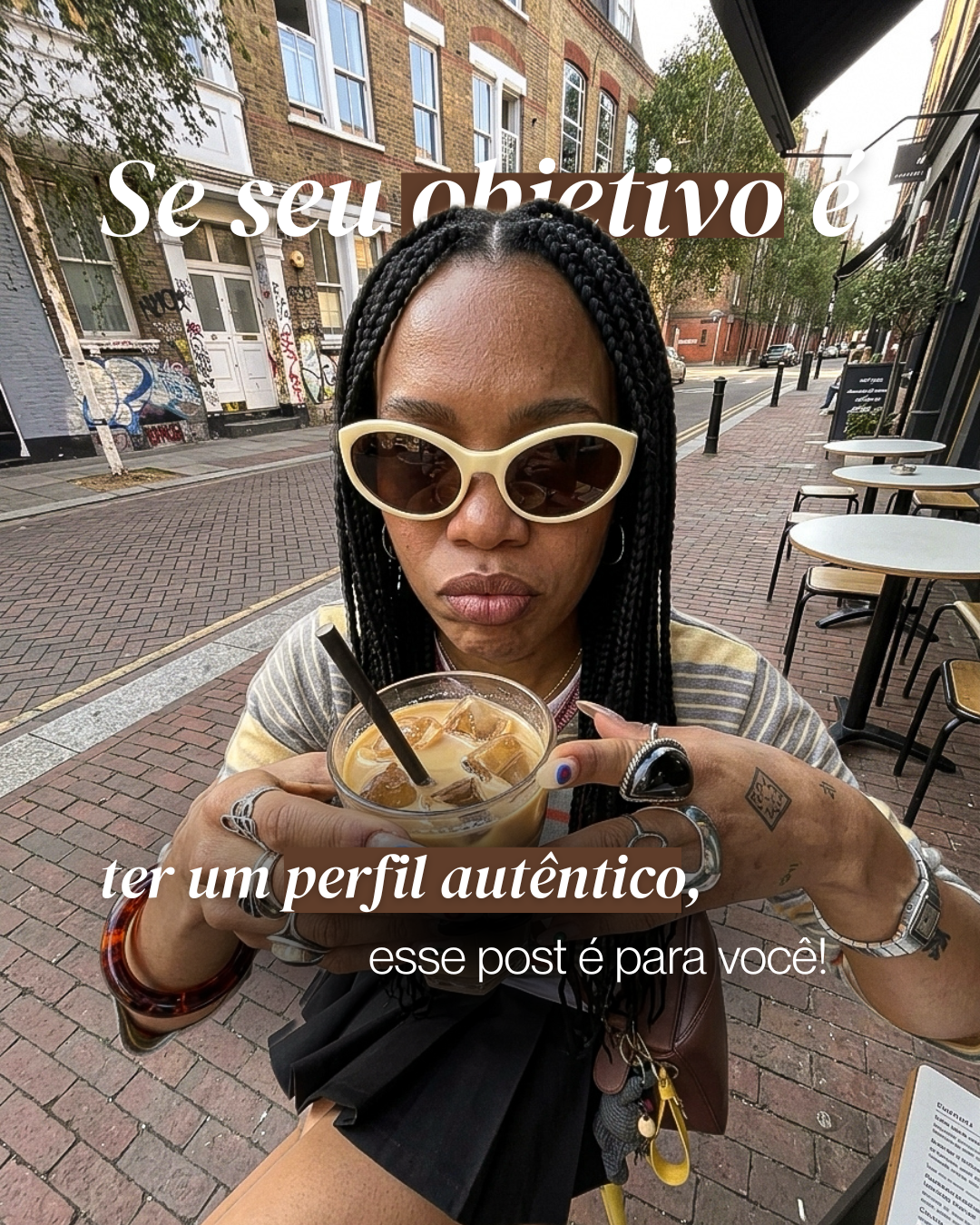 Post criado com imagem ultra realista